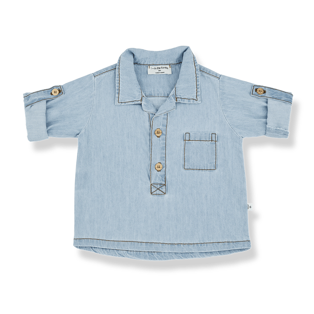1+ In The Family | Blouse Humberto | Denim -