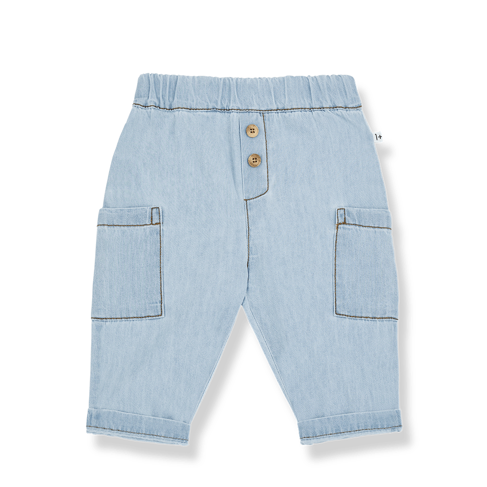 1+ In The Family | Broek Leonardo | Denim -