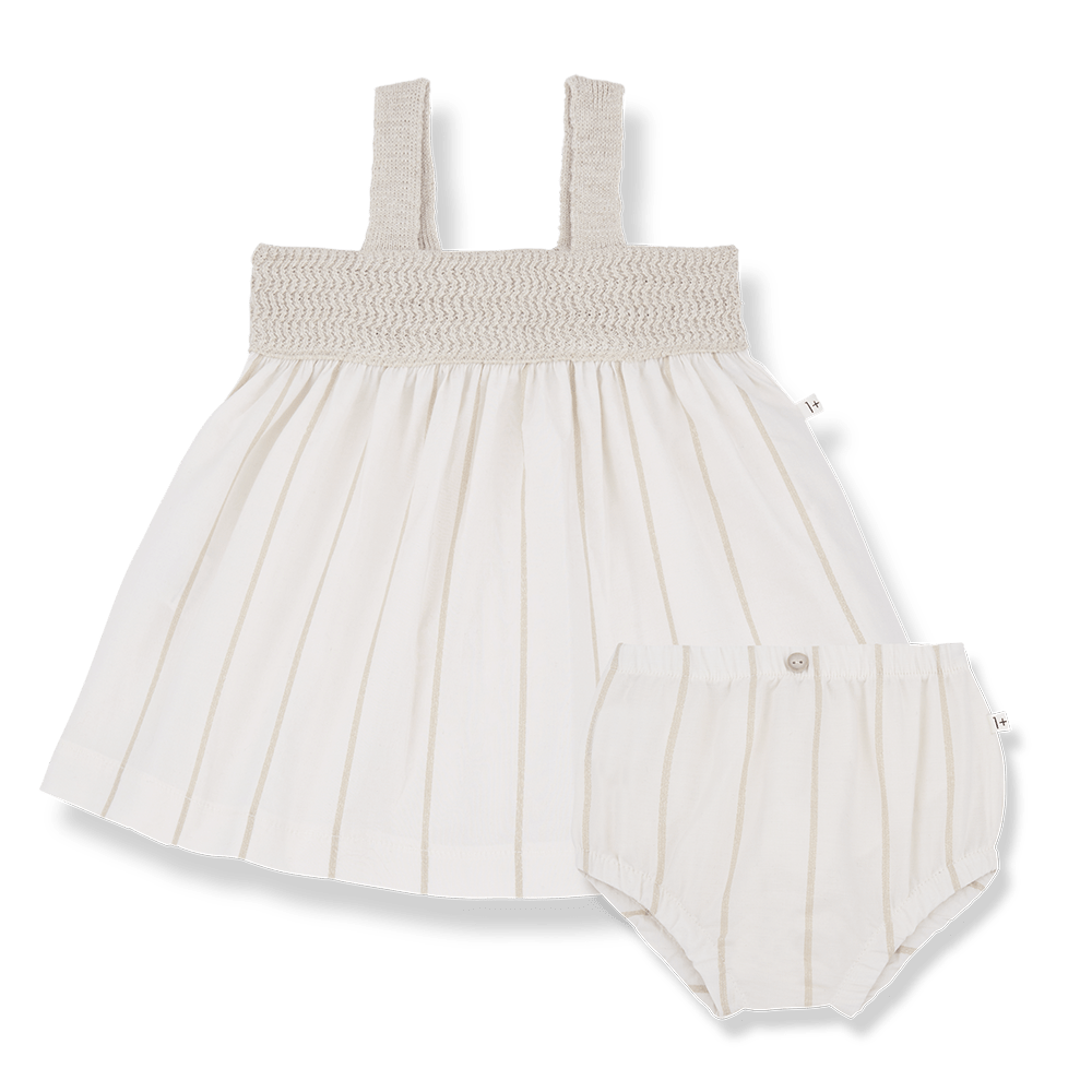 1+ In The Family | Jurk Anetta | Off White -