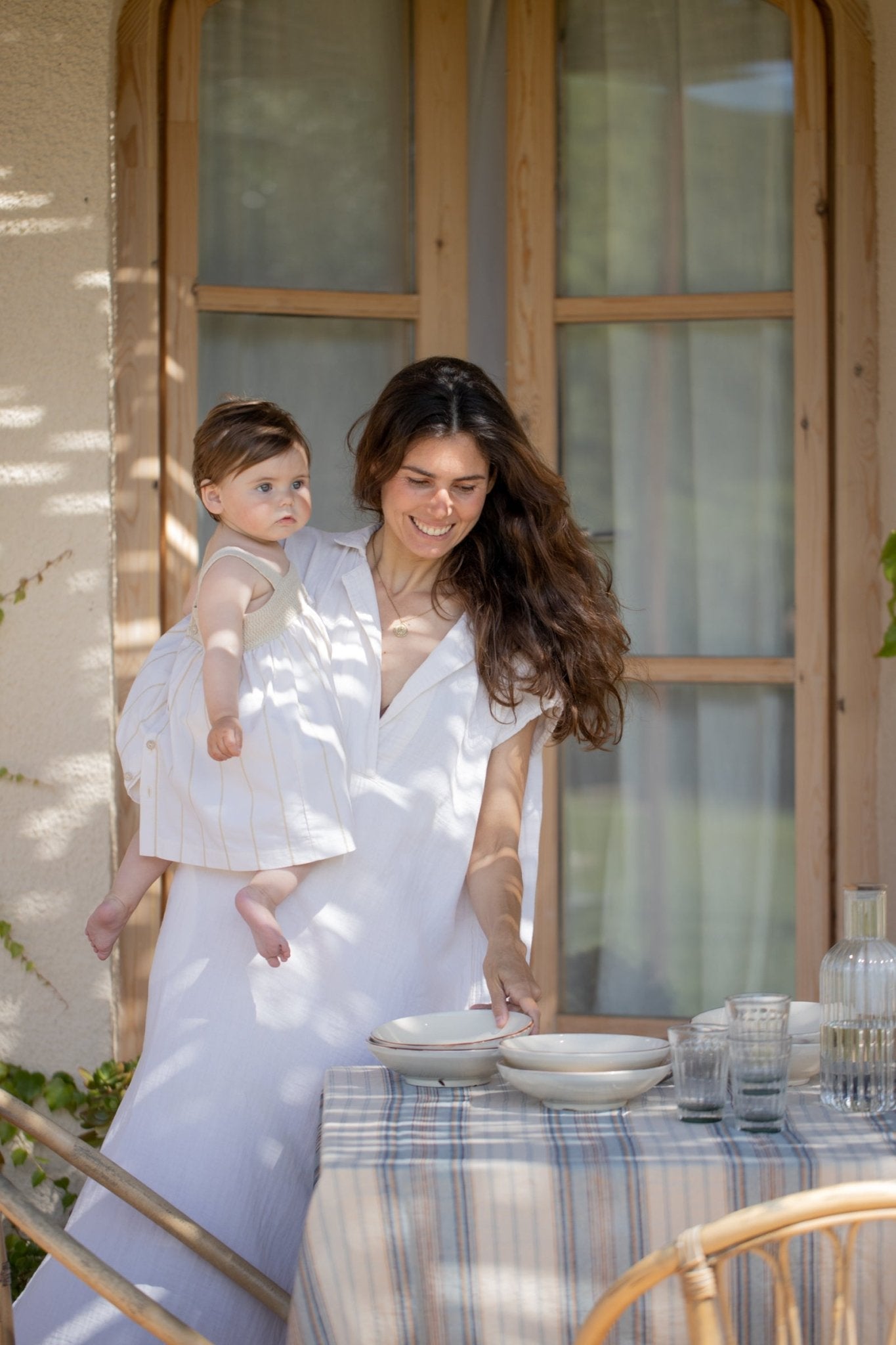 1+ In The Family | Jurk Anetta | Off White -
