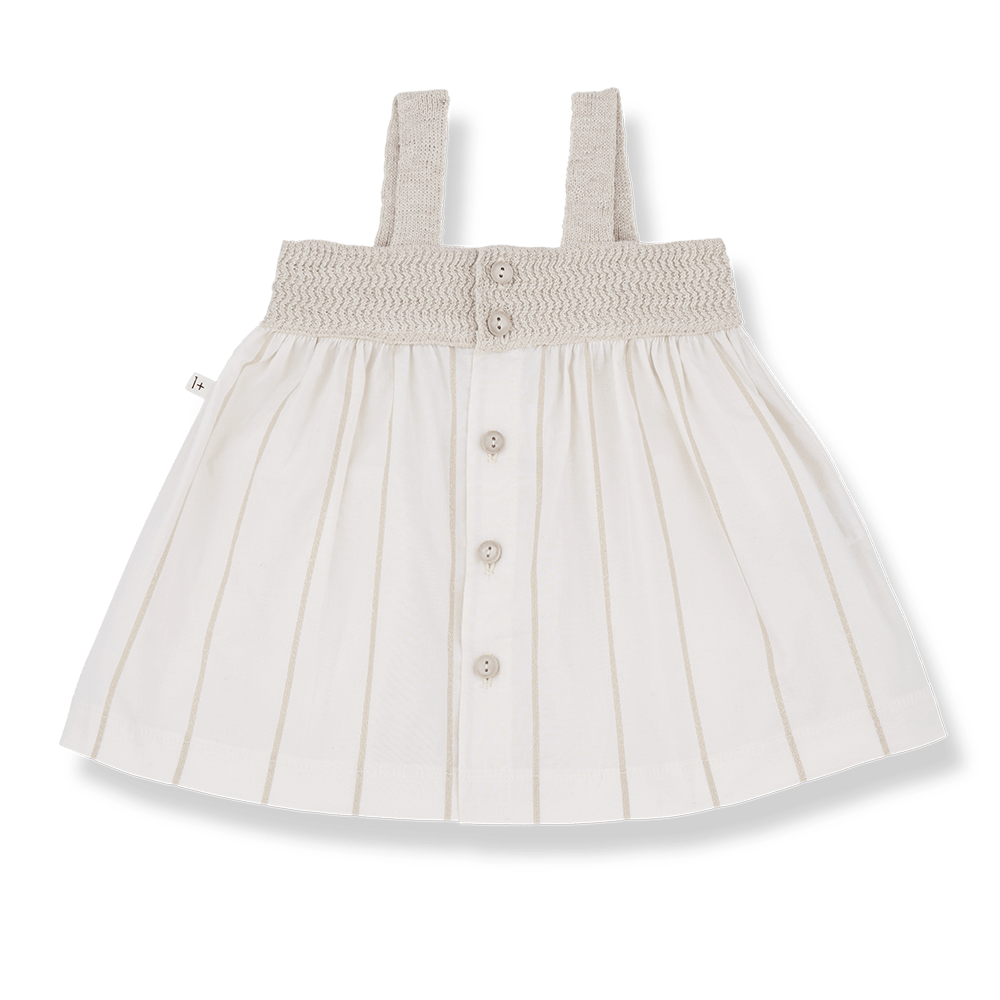 1+ In The Family | Jurk Anetta | Off White -