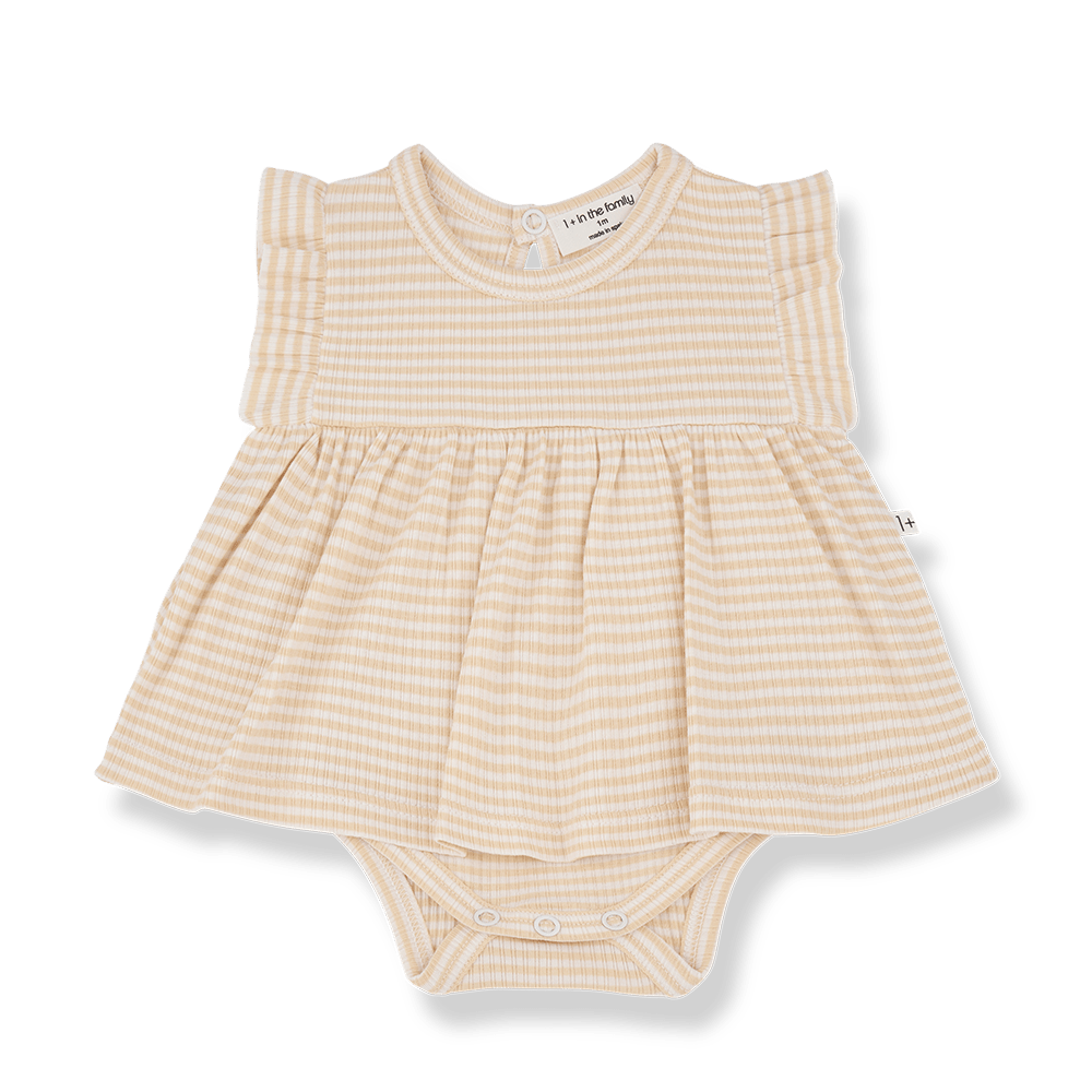 1+ In The Family | Jurk met Romper Dolca | Peach -