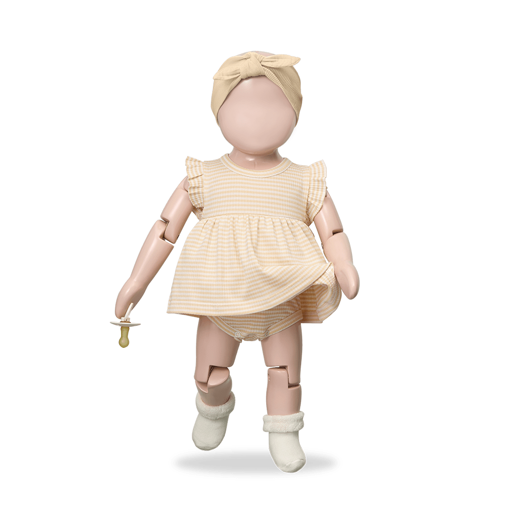 1+ In The Family | Jurk met Romper Dolca | Peach -