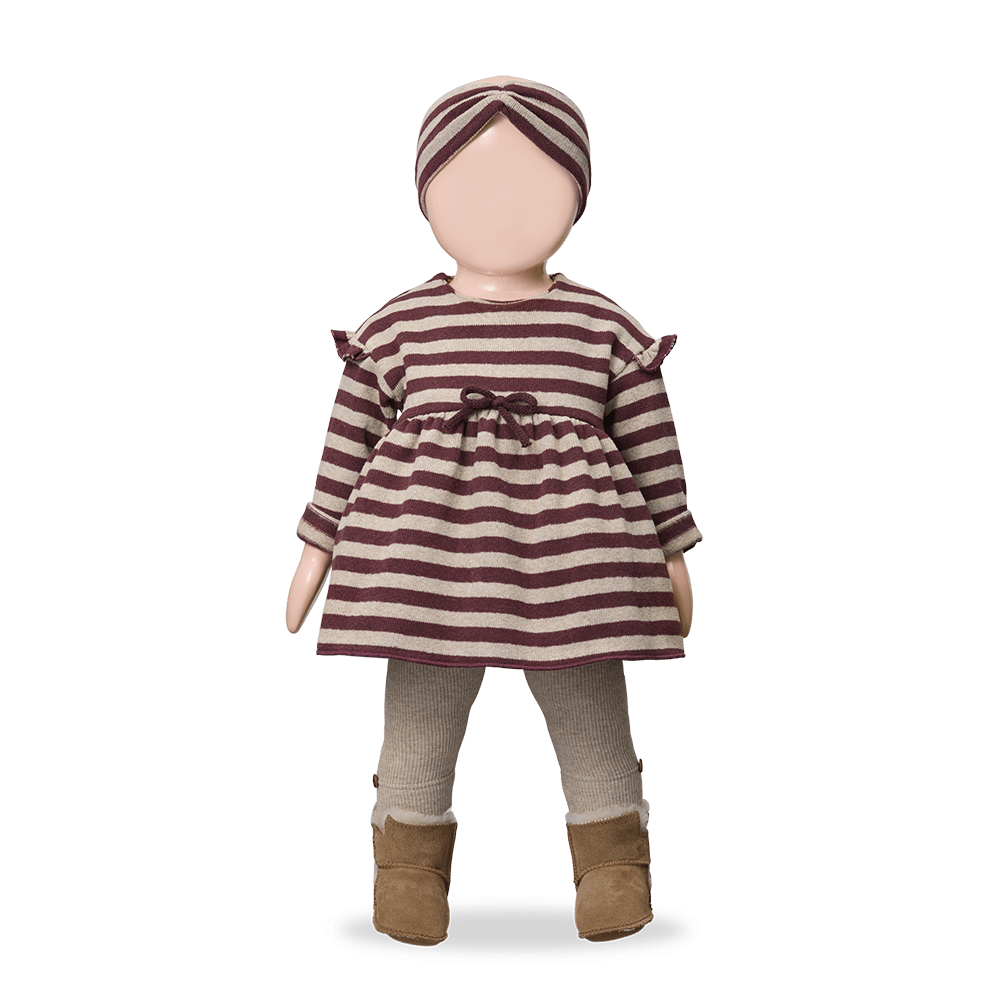 1+ In The Family | Legging Sina | Tortora -
