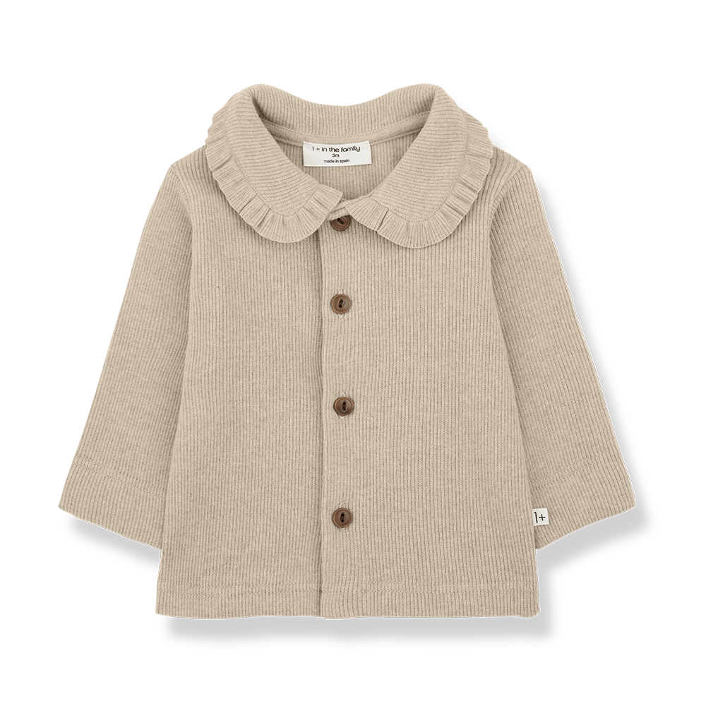 1+ In The Family | Longsleeve Blouse Gisela | Tortora -