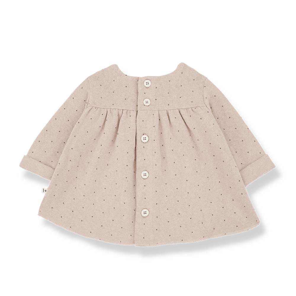 1+ In The Family | Newborn Jurk Claire | Nude -