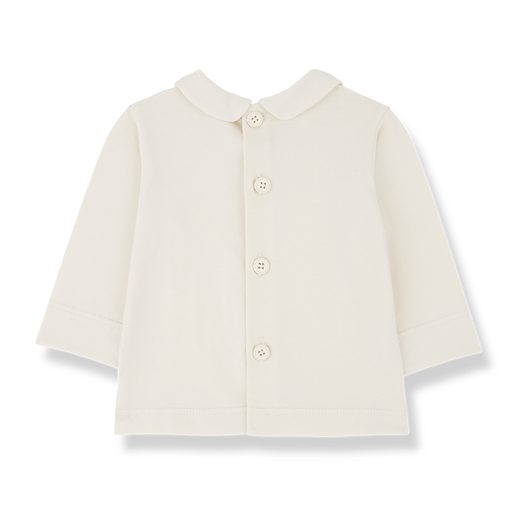 1+ In The Family | Newborn Longsleeve Colette | Ecru -