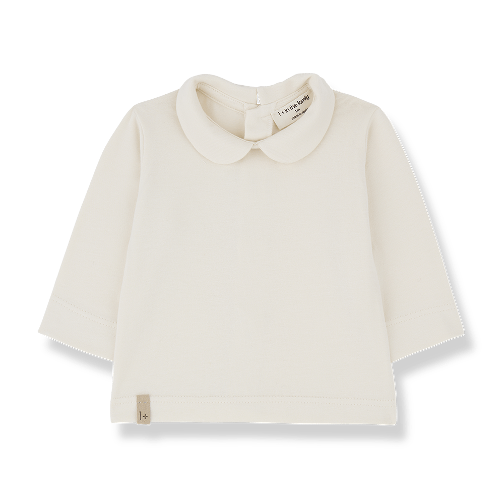 1+ In The Family | Newborn Longsleeve Colette | Ecru -