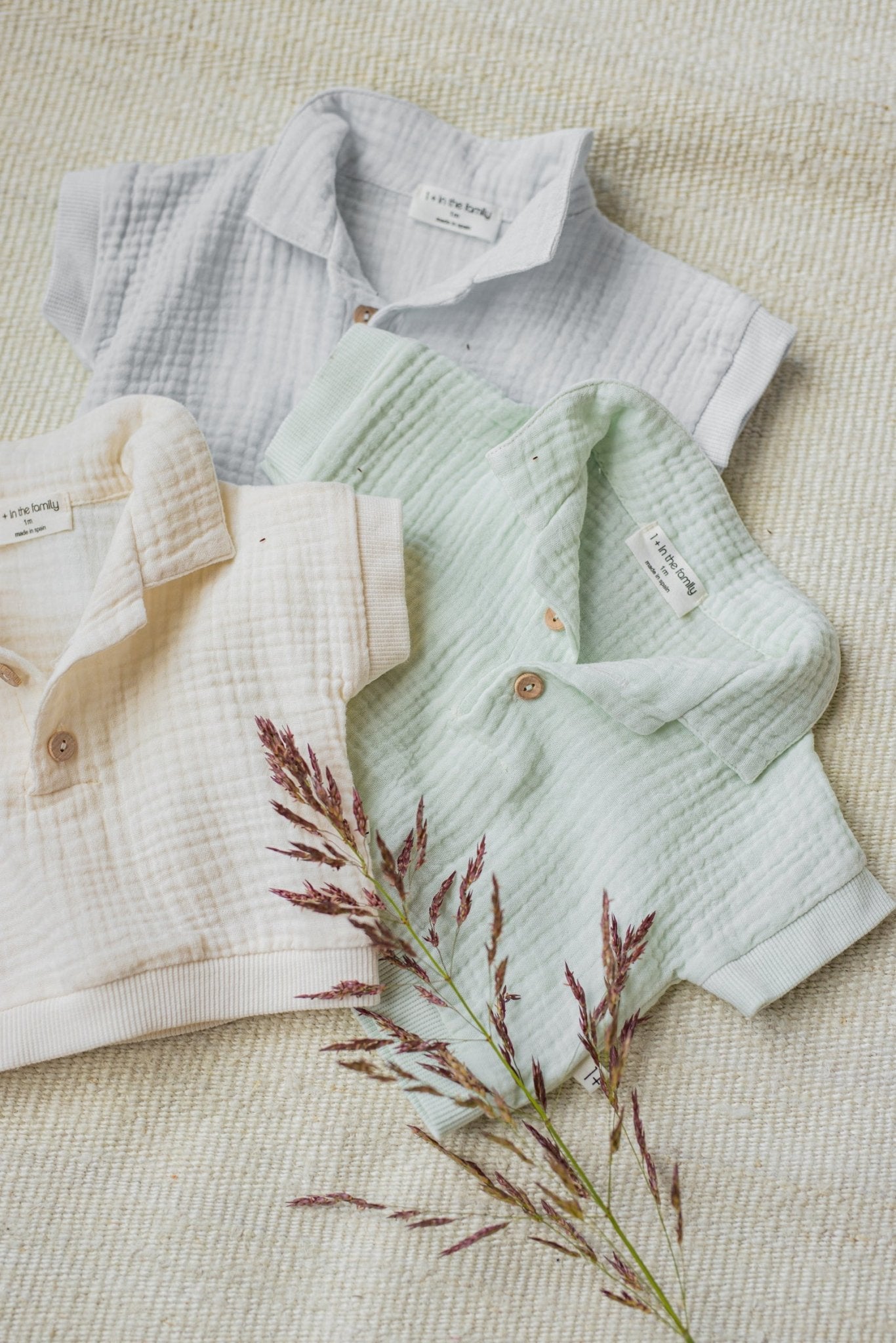 1+ In The Family | Newborn Polo Guido | Misty - Blue -