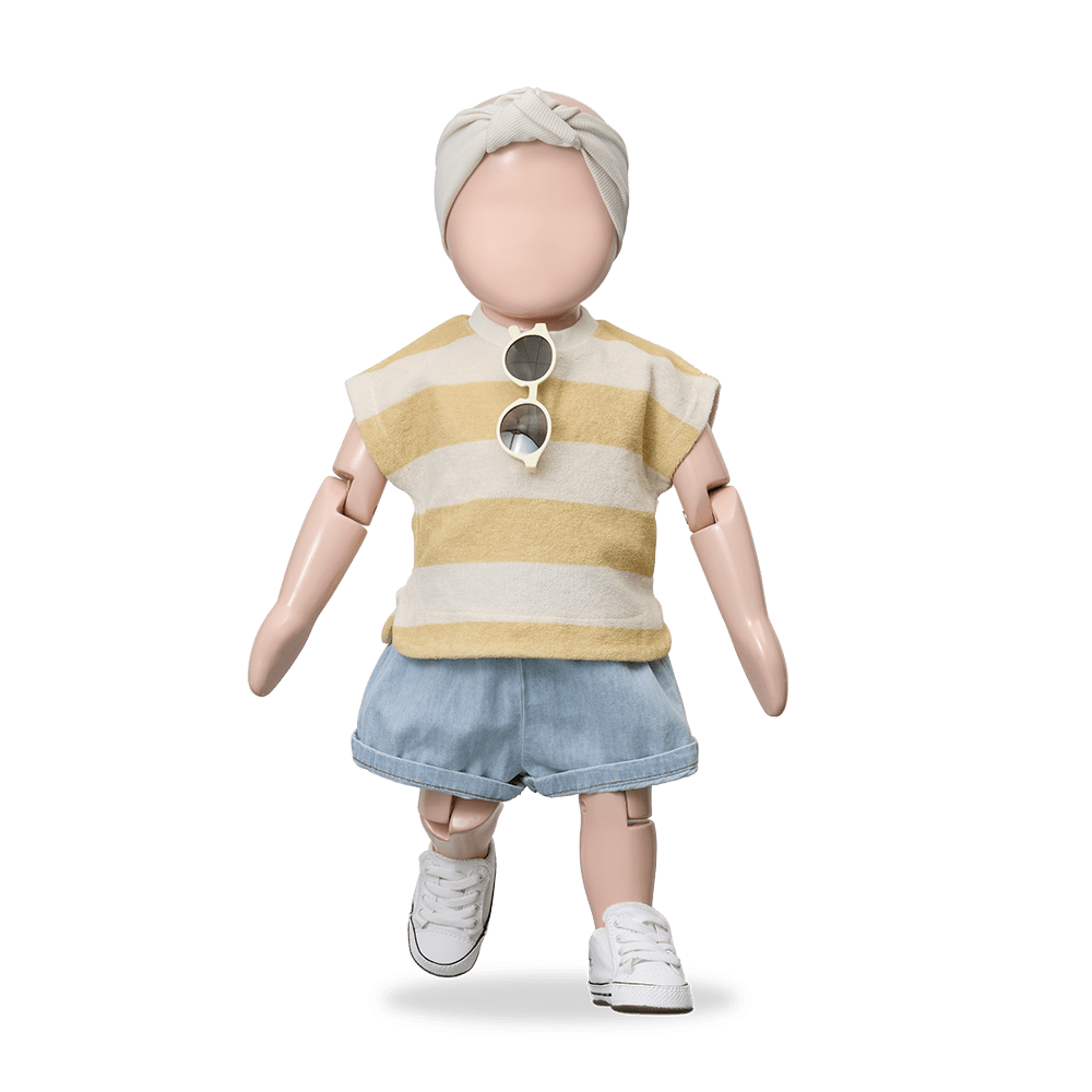 1+ In The Family | Short Beatrice | Denim -