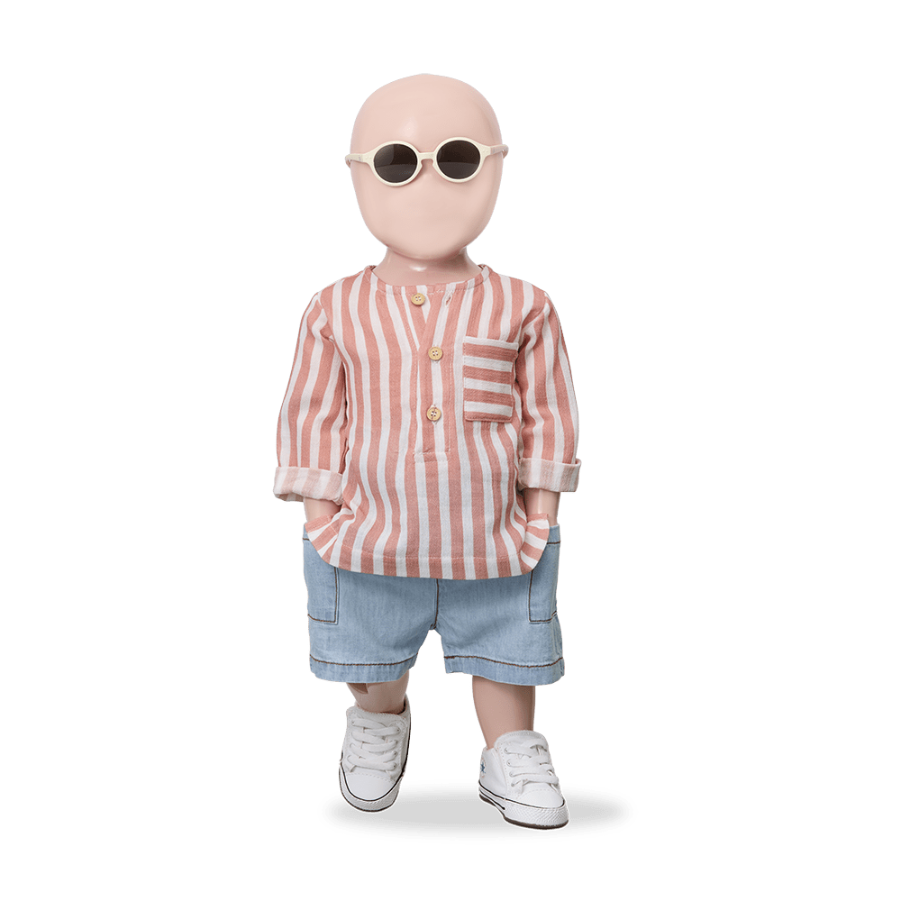 1+ In The Family | Short Giacomo | Denim -