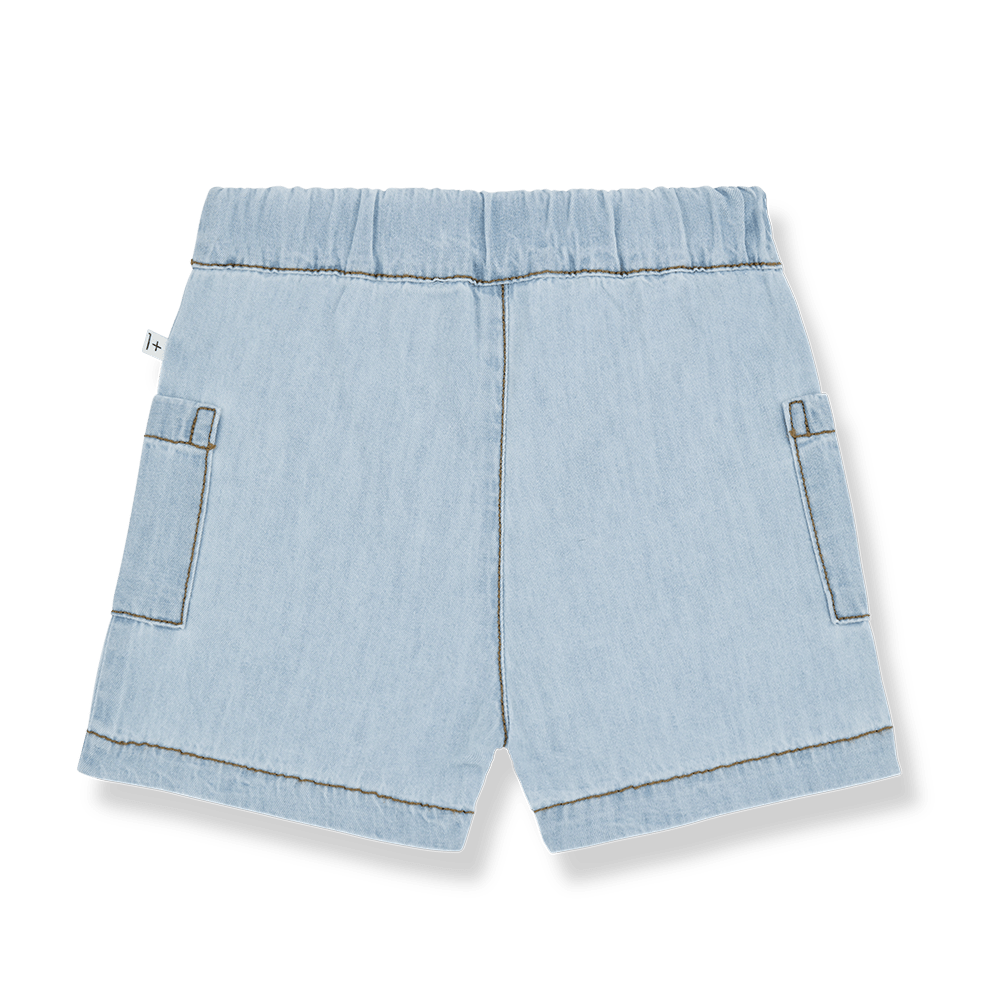 1+ In The Family | Short Giacomo | Denim -