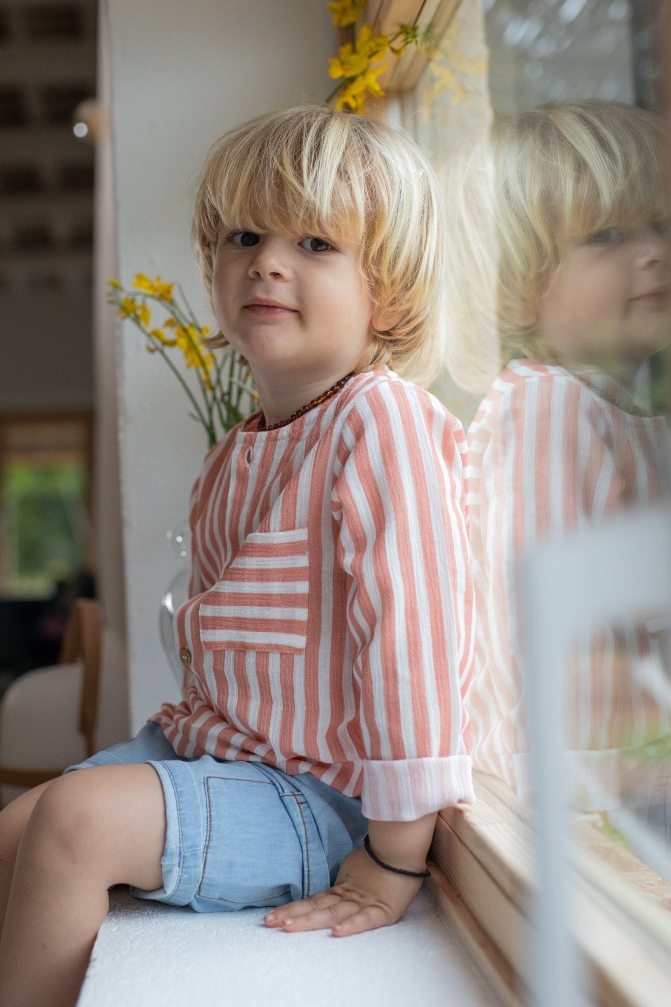 1+ In The Family | Short Giacomo | Denim -