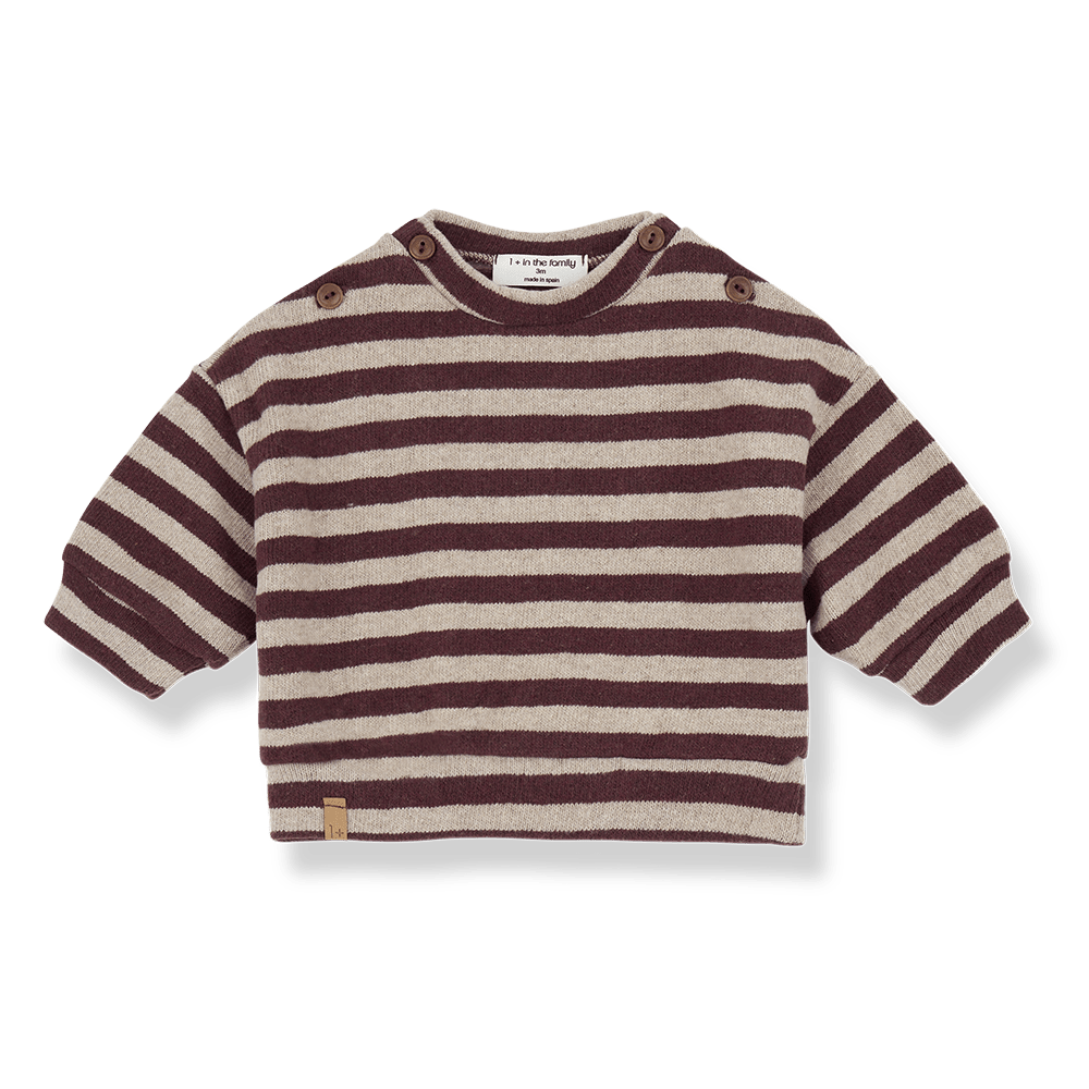 1+ In The Family | Sweater Dirk | Melanzana -