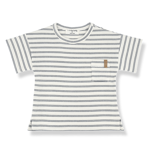 1+ In The Family | T-shirt Pauli | Petroleum -
