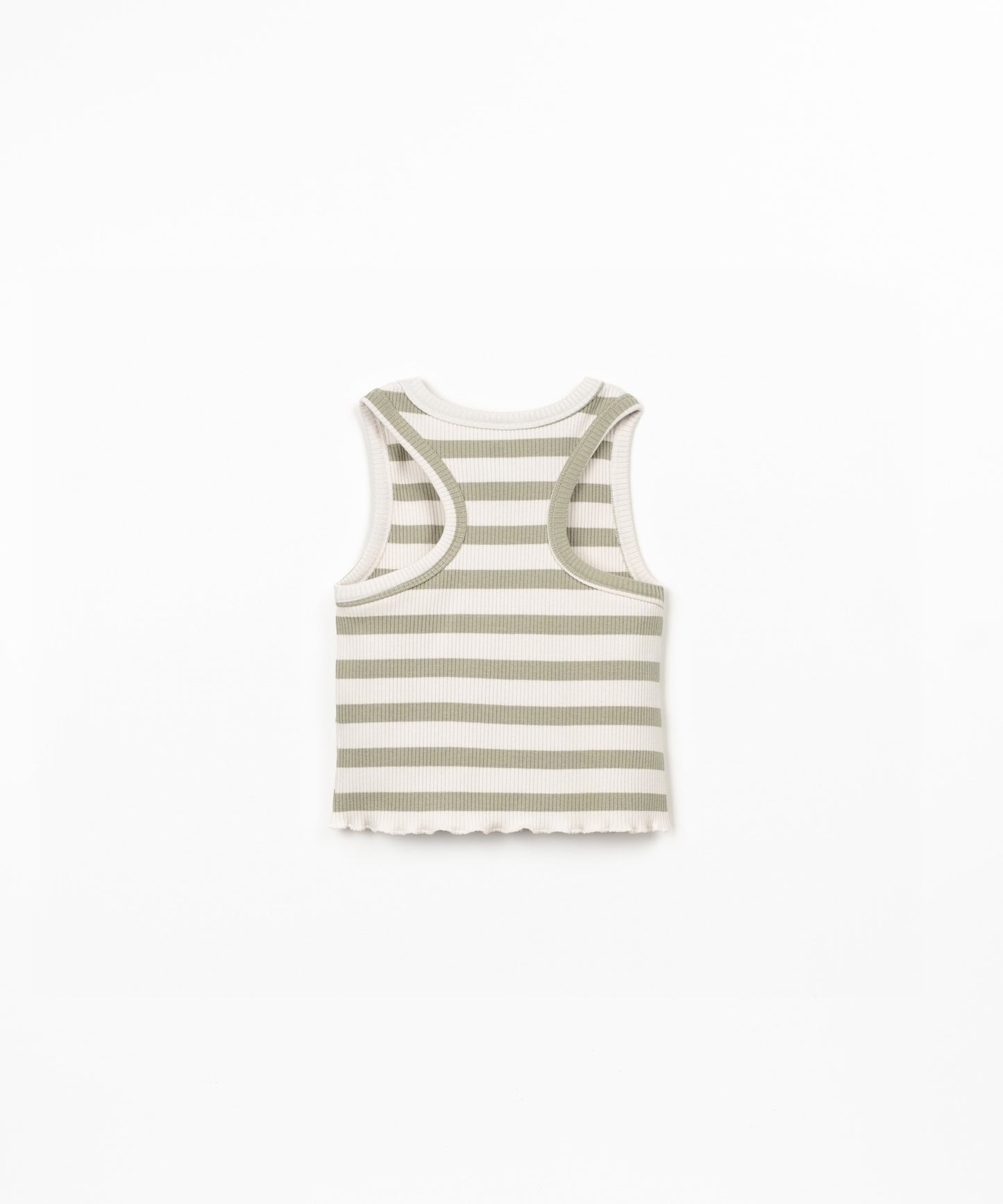 Play Up | Gestreepte Rib Top | Texture