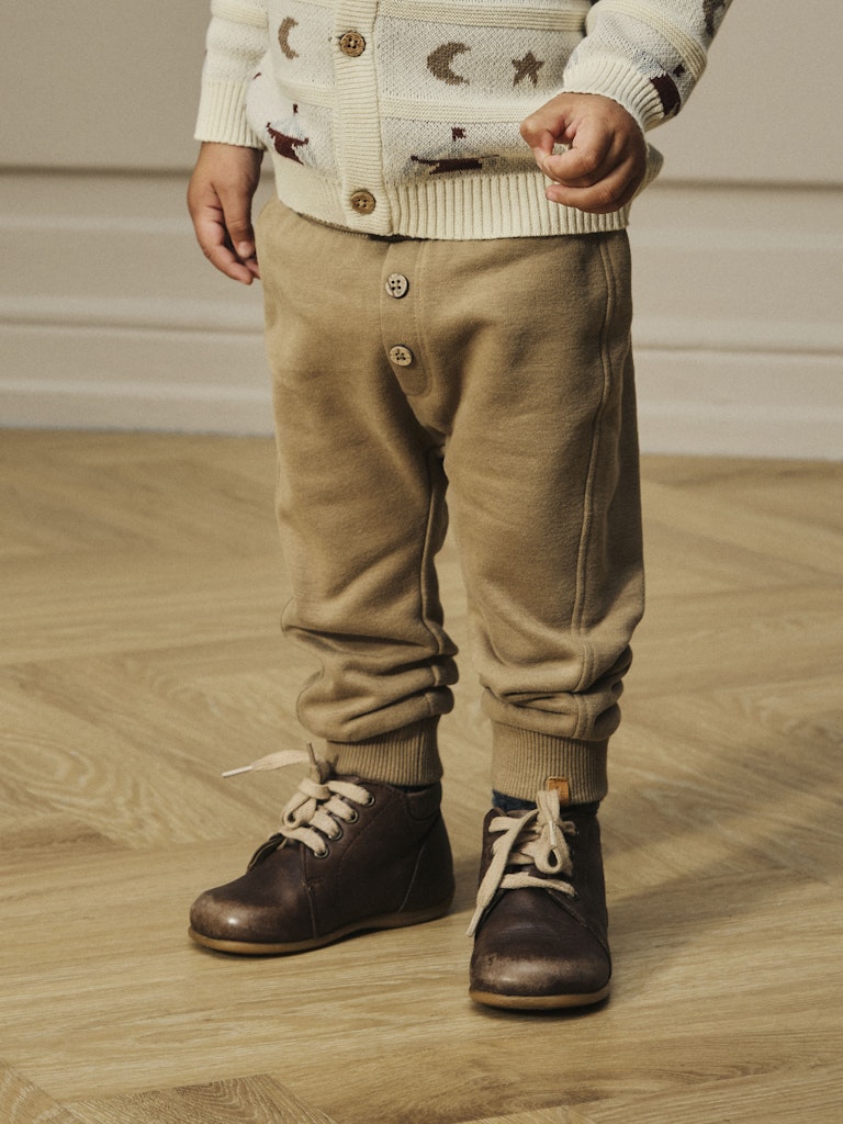 Lil' Atelier | London Ras Sweat Pants | Sepia Tint