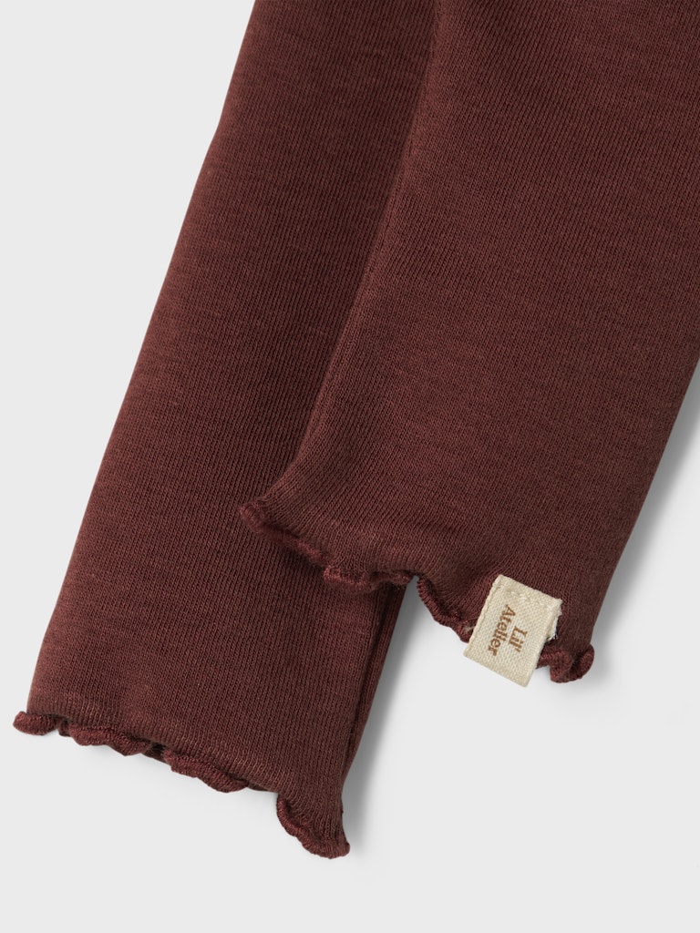 Lil' Atelier | Gao Fia Slim Legging | Hot Chocolate