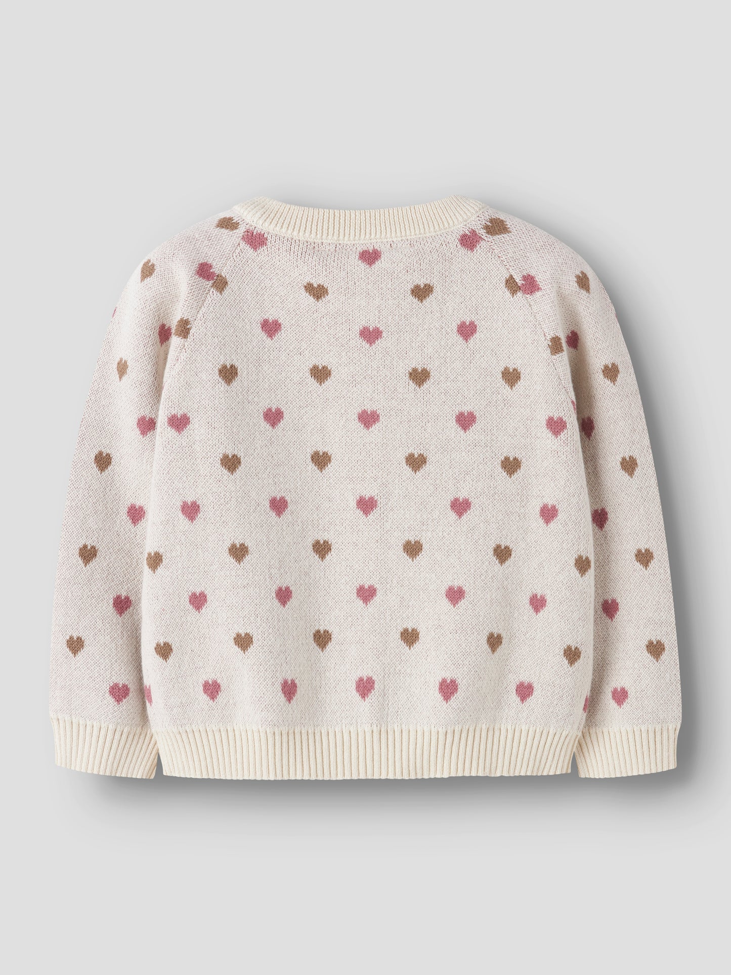 Lil' Atelier | Saran Gebreid Vest Hartjes | Turtledove