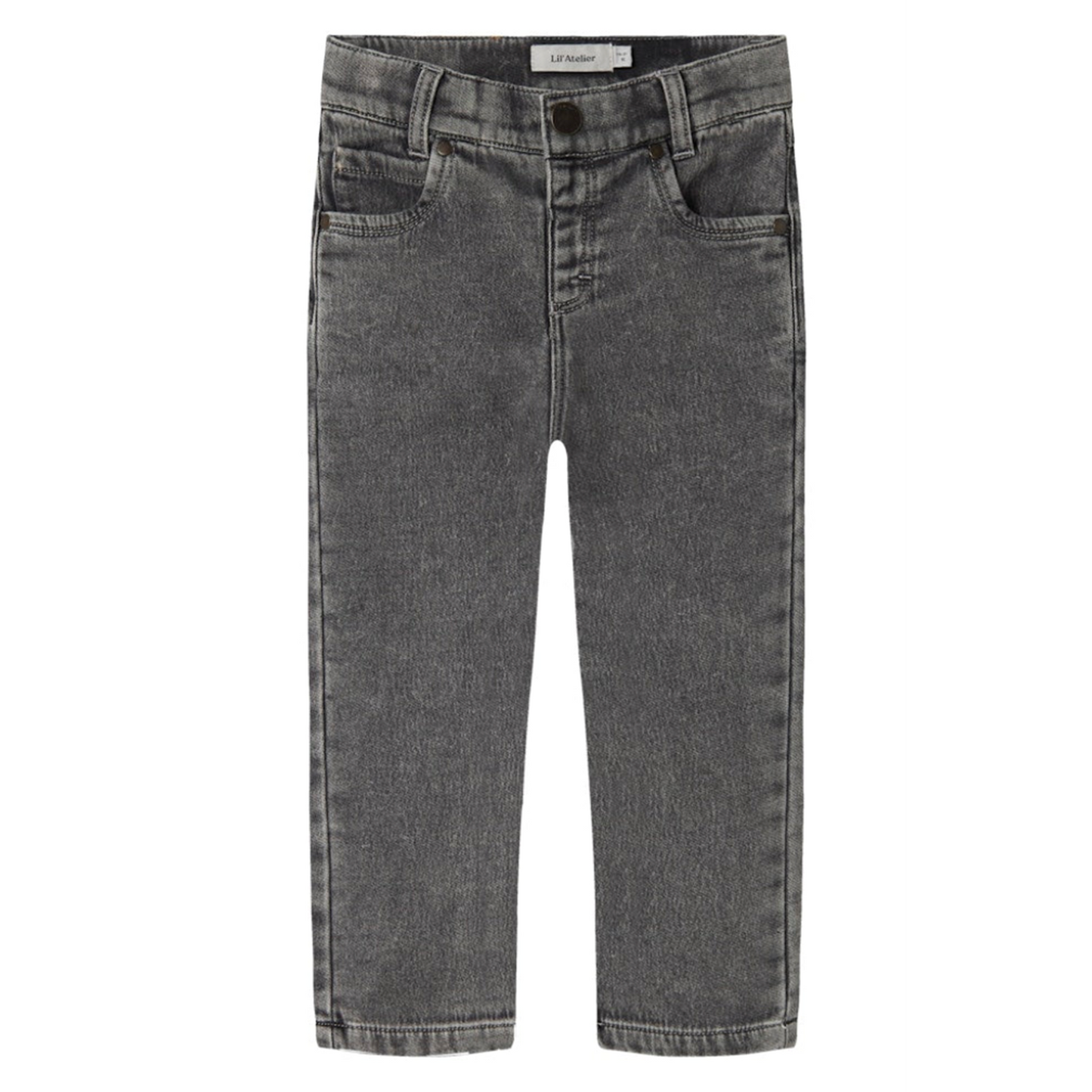 Lil' Atelier | Nadie Regular Jeans | Medium Grey Denim