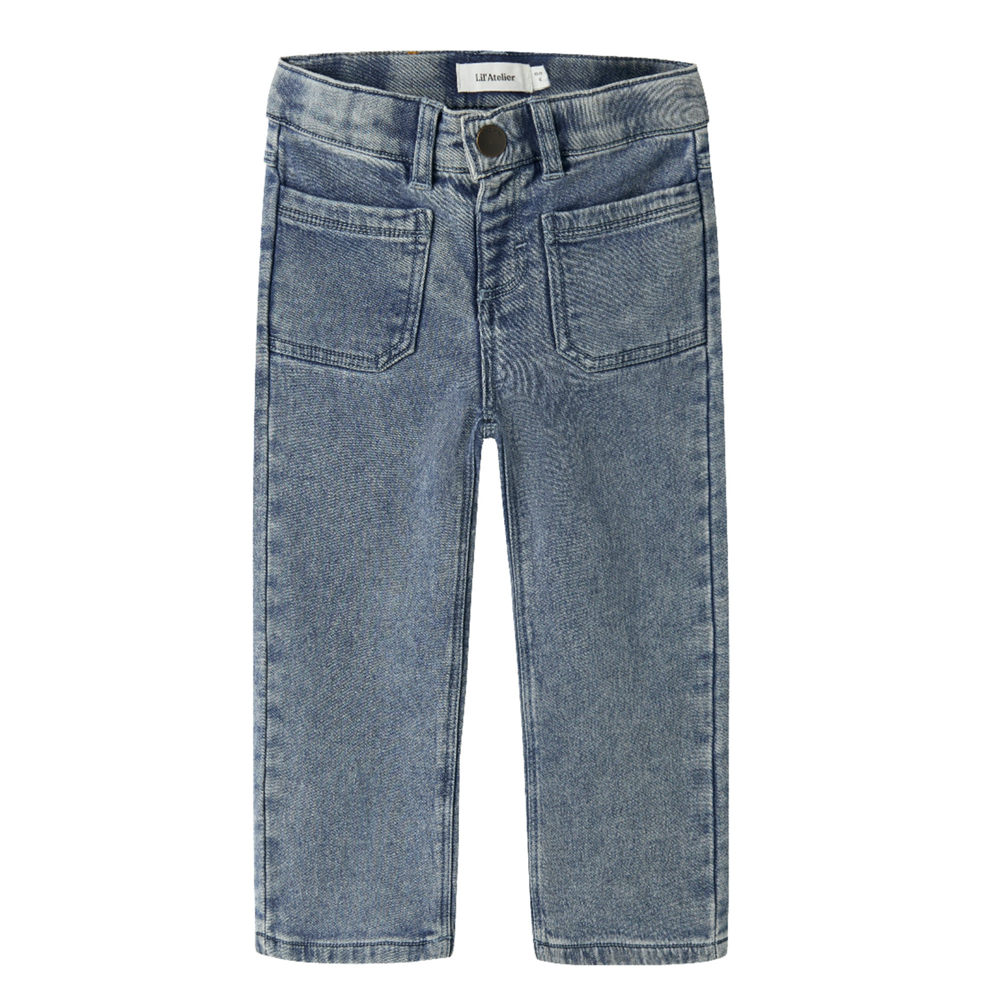 Lil' Atelier | Nadie Wide Jeans | Medium Blue Denim