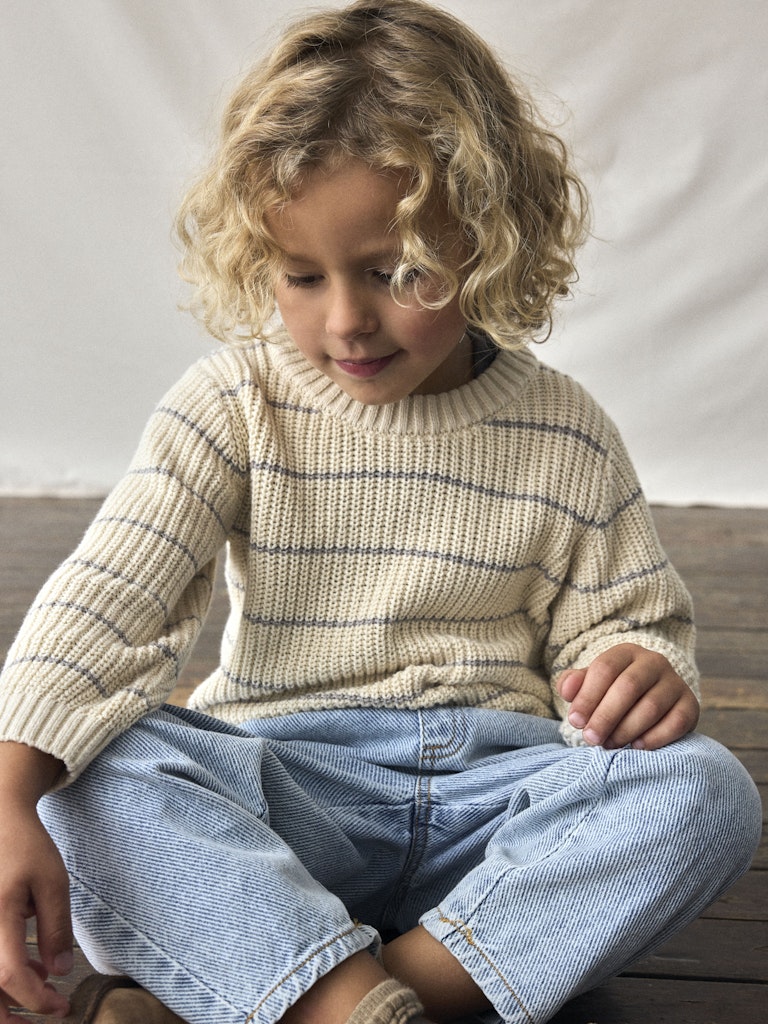 Lil' Atelier | Emlen Gebreide Trui | Turtledove