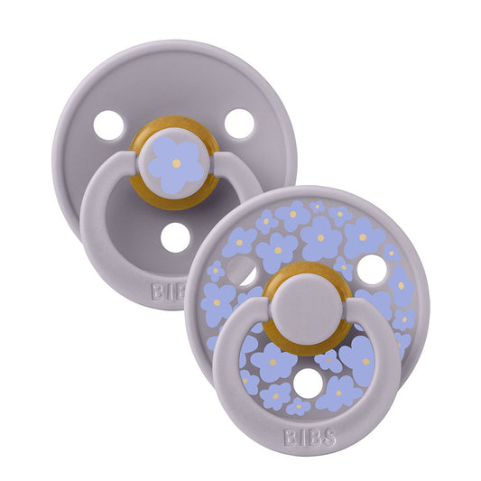 BIBS | Studio Colour Jasmin Fopspeen 2 - pack | Fossil Grey | Maat 2 -