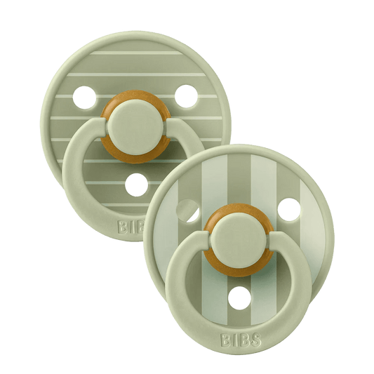 BIBS | Studio Colour Pin Fopspeen 2 - pack | Sage Mix | Maat 2 -