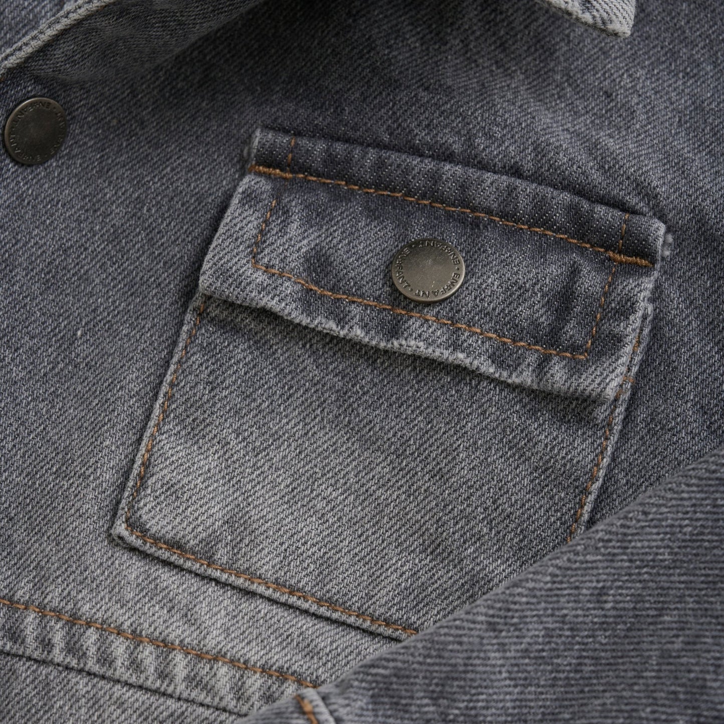 En Fant | Denim Jack | Light Grey Denim - 5713438447884