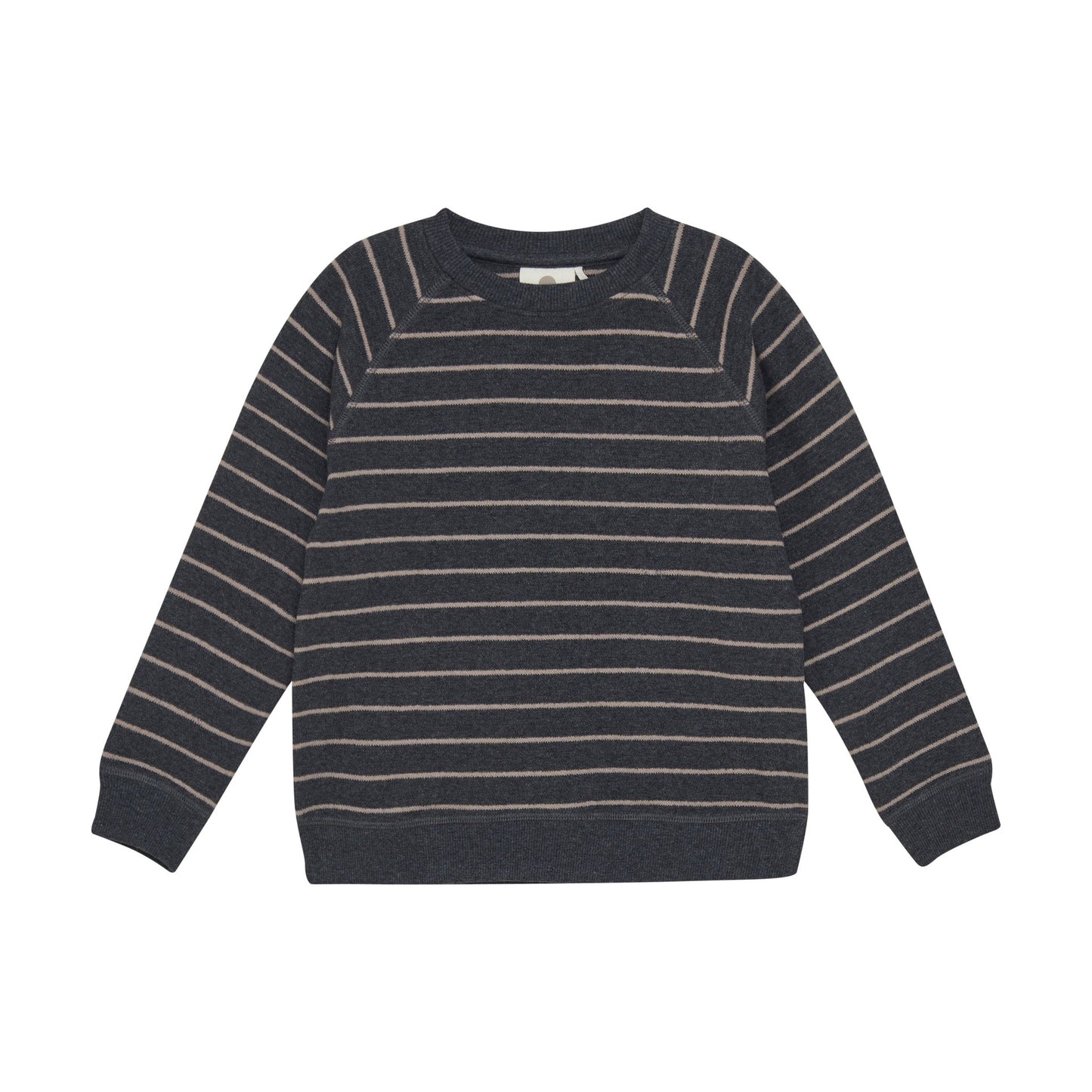En Fant | Gestreept Sweatshirt | Ebony - 5713438447389