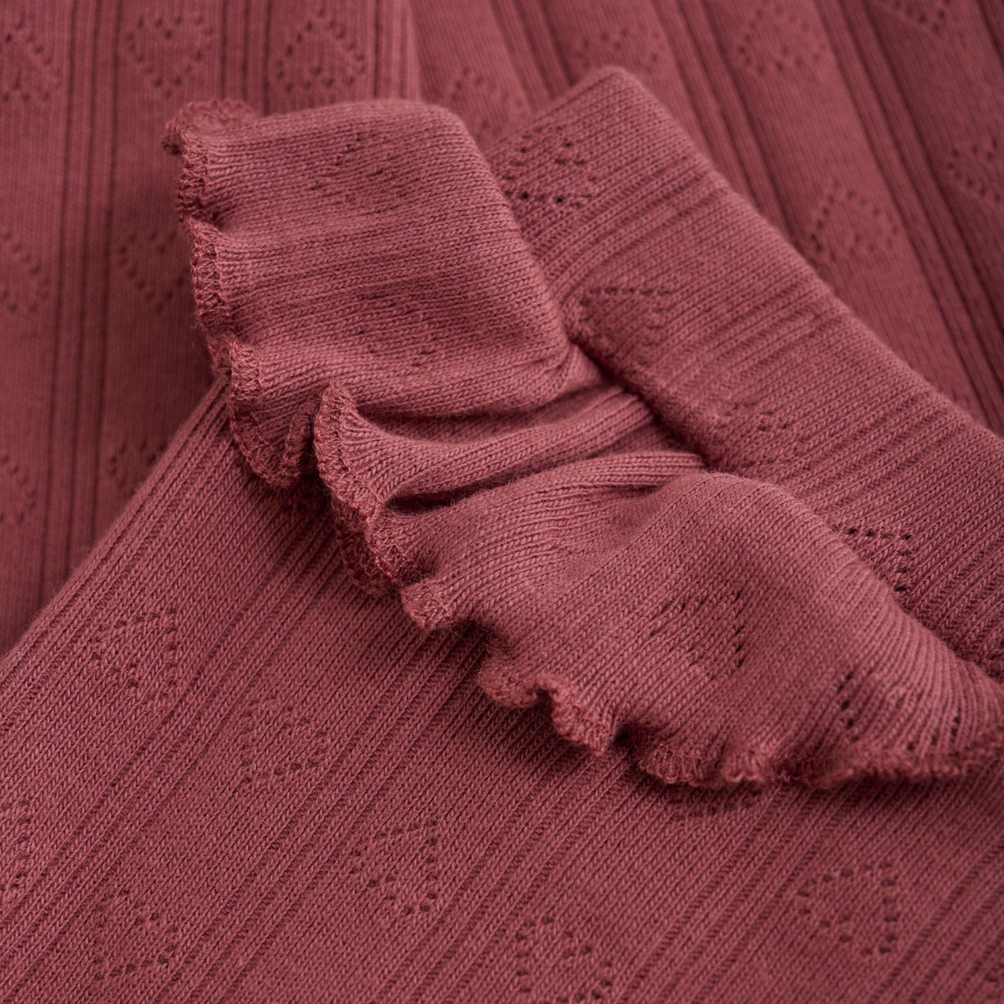 En Fant | Pointelle Legging | Roan Rouge - 5713438439063