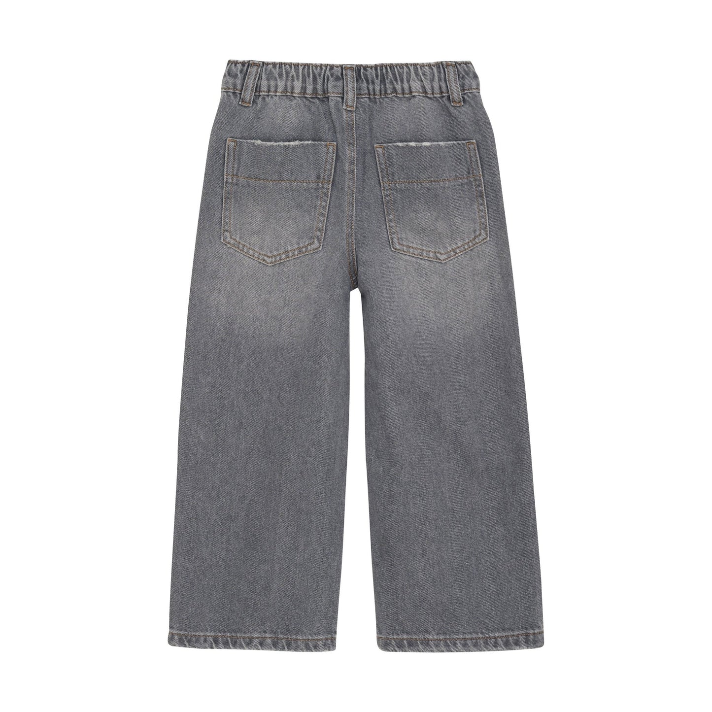 En Fant | Wide leg Jeans | Light Grey Denim -