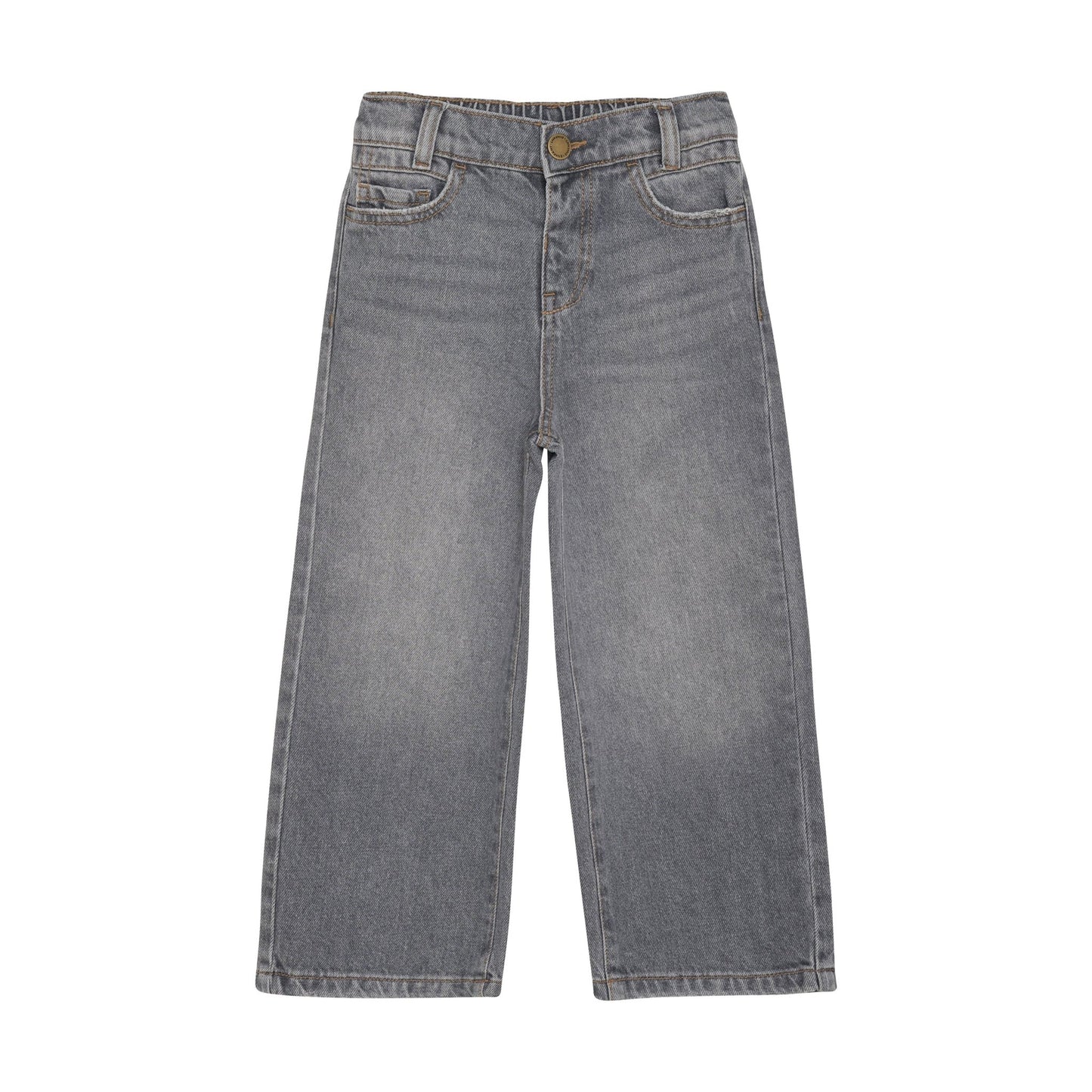 En Fant | Wide leg Jeans | Light Grey Denim -