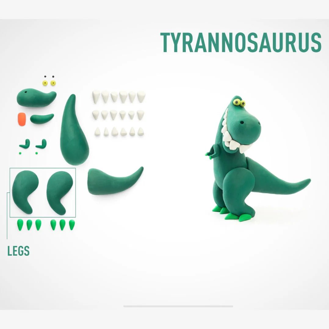 HeyClay | Dino Tyrannosaurus | 3 Cans - 4897105242161