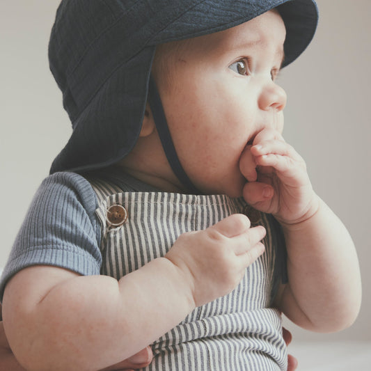 Huttelihut | Gestreepte Overall | Bering Sea - 5713438745898