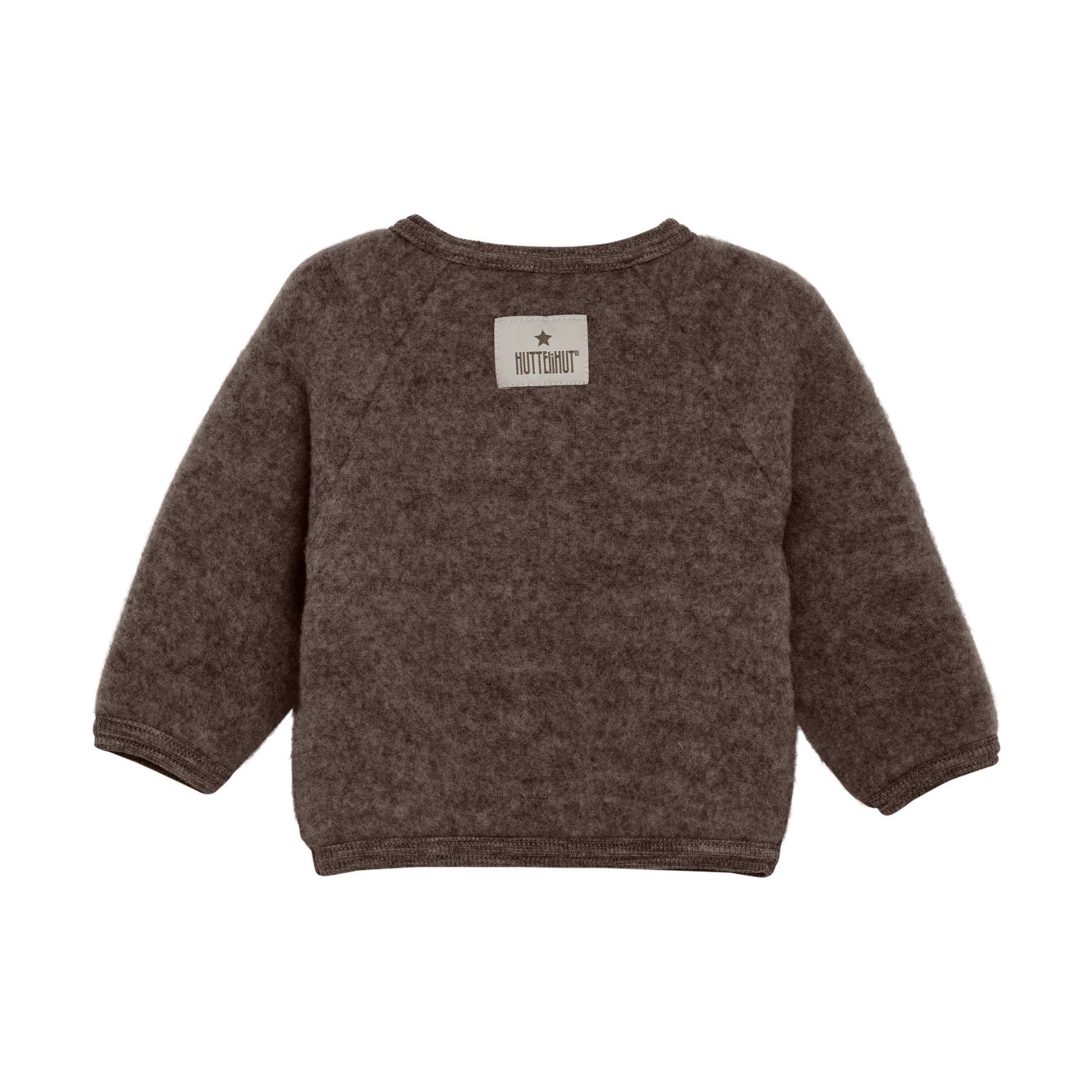Huttelihut | Jasje Wolfleece | Brown Melange - 5713438495526