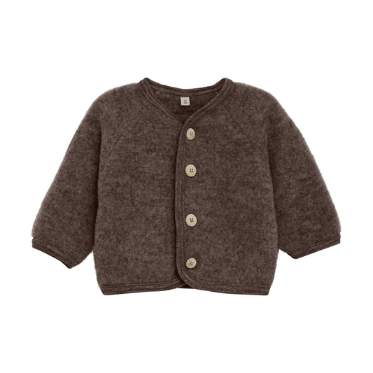 Huttelihut | Jasje Wolfleece | Brown Melange - 5713438495526