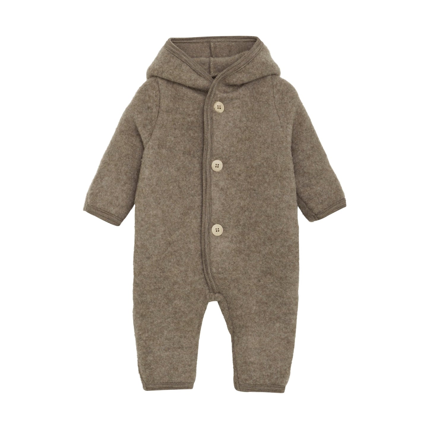 Huttelihut | Pram Suit Pixie Wolfleece | Savannah Melange - 5713438502354