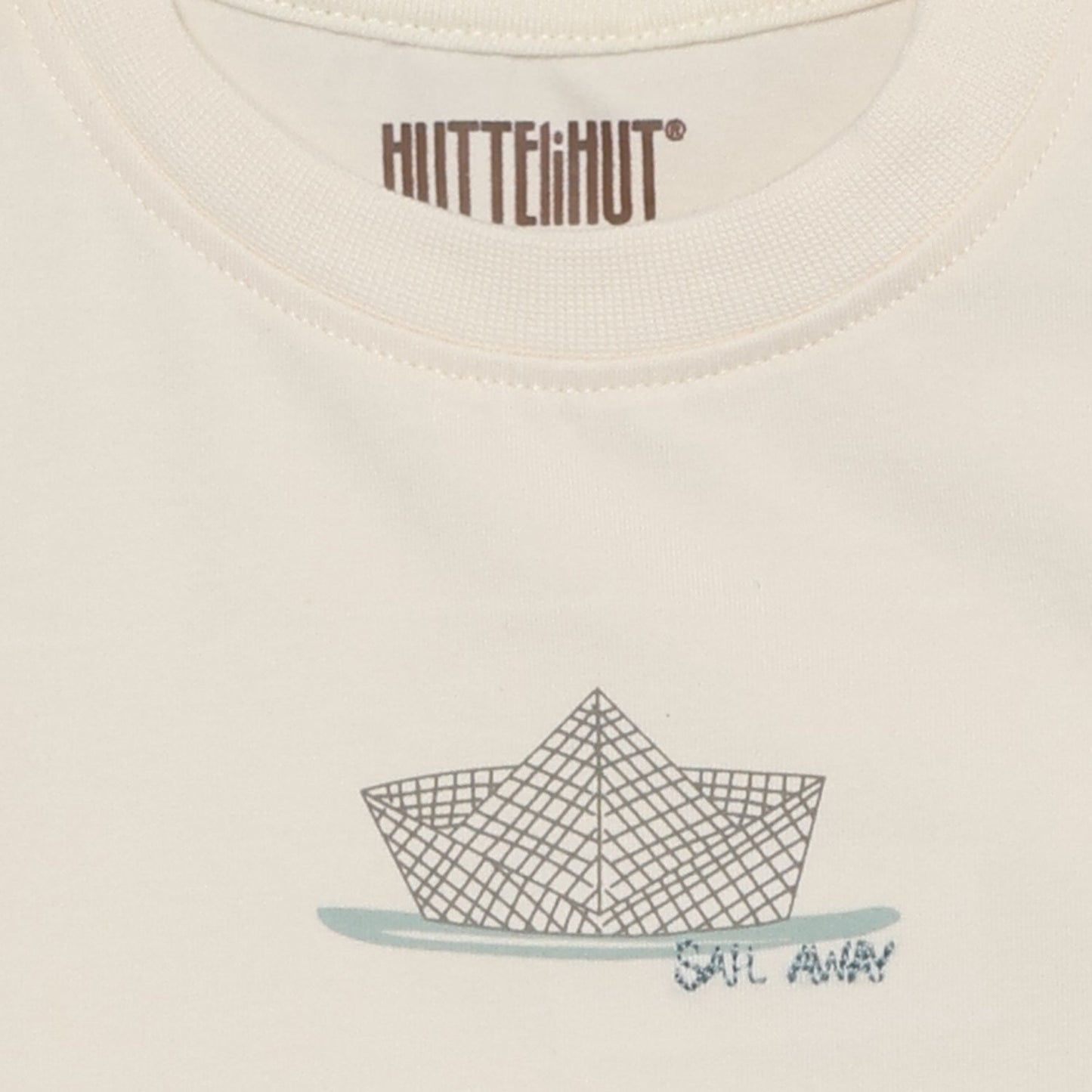 Huttelihut | T-shirt | Antique White - 5713438743146