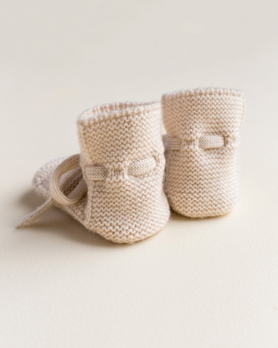Hvid | Babyslofjes | Cream -