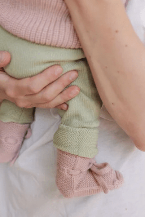 Hvid | Babyslofjes | Powder -