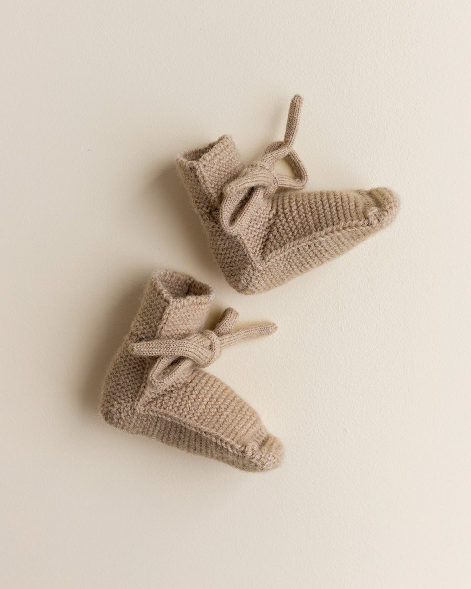 Hvid | Babyslofjes | Sand -