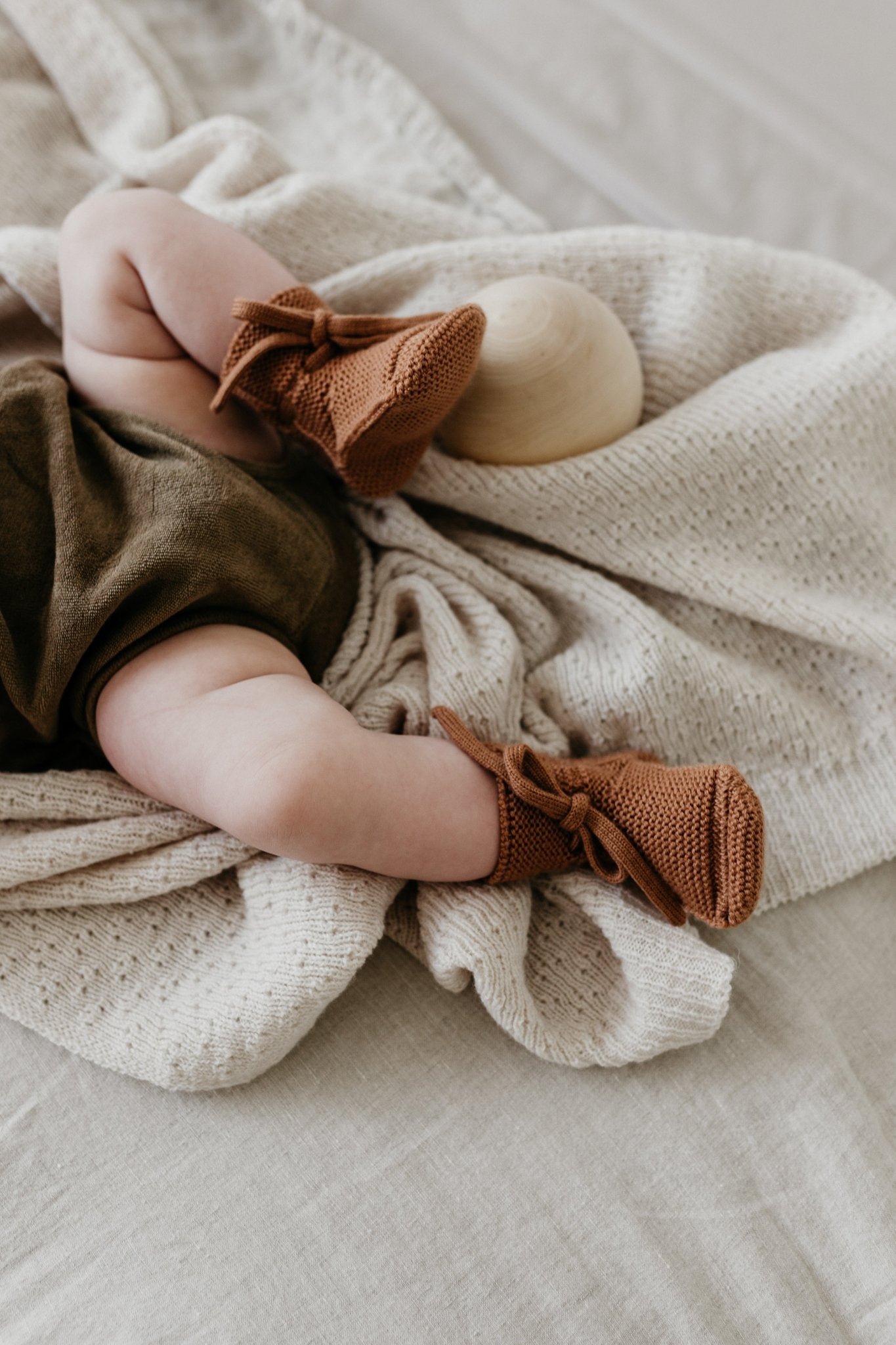 Hvid | Babyslofjes | Terracotta - 5404027802503