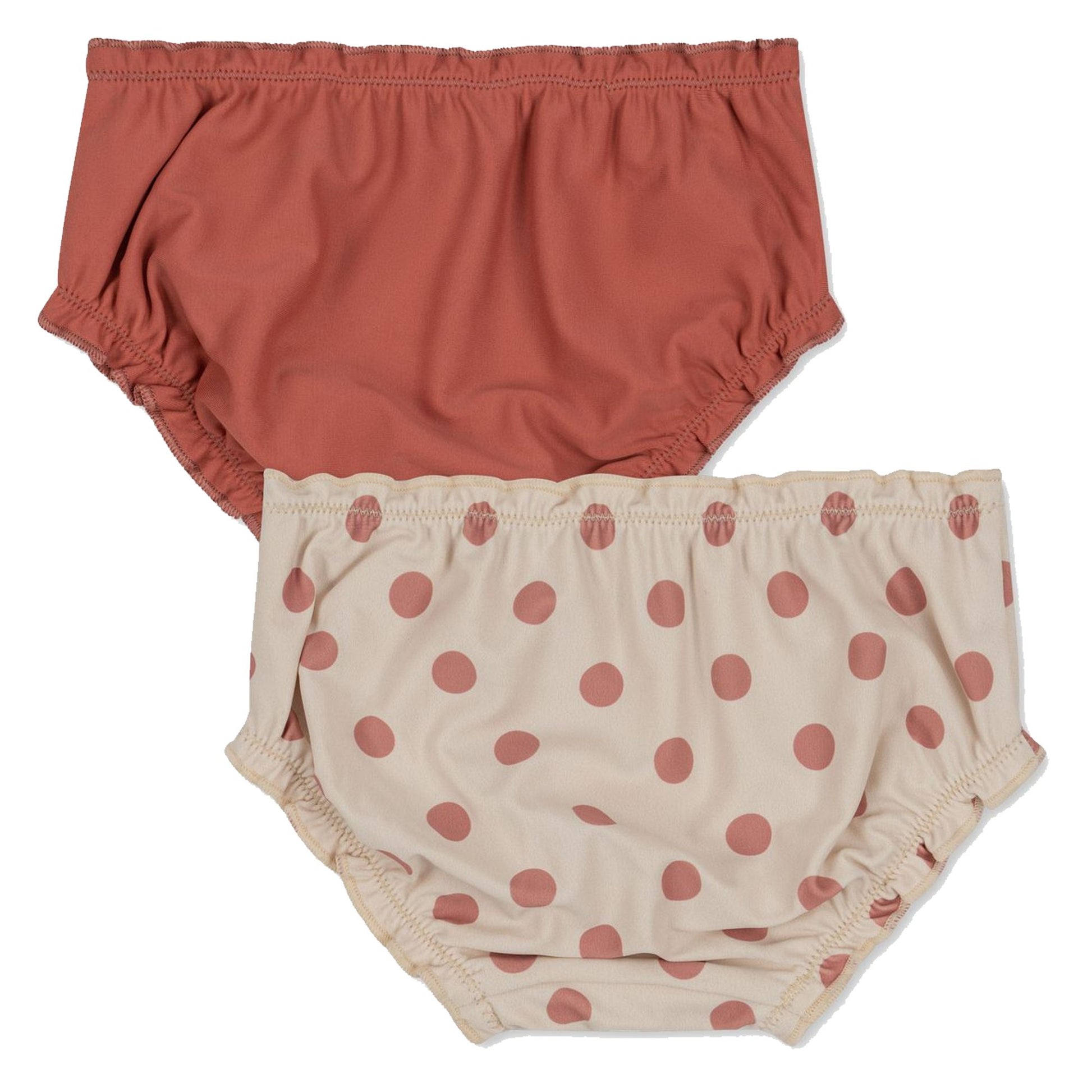 Konges Slojd | Bikinibroekjes 2 - pack | Collette Baby | Dot Rose -