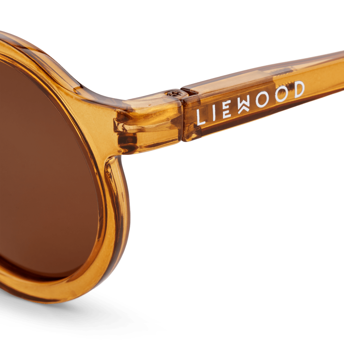 Liewood | Darla Zonnebril 4 - 10 jaar | Mustard Transparant - 5715493454081