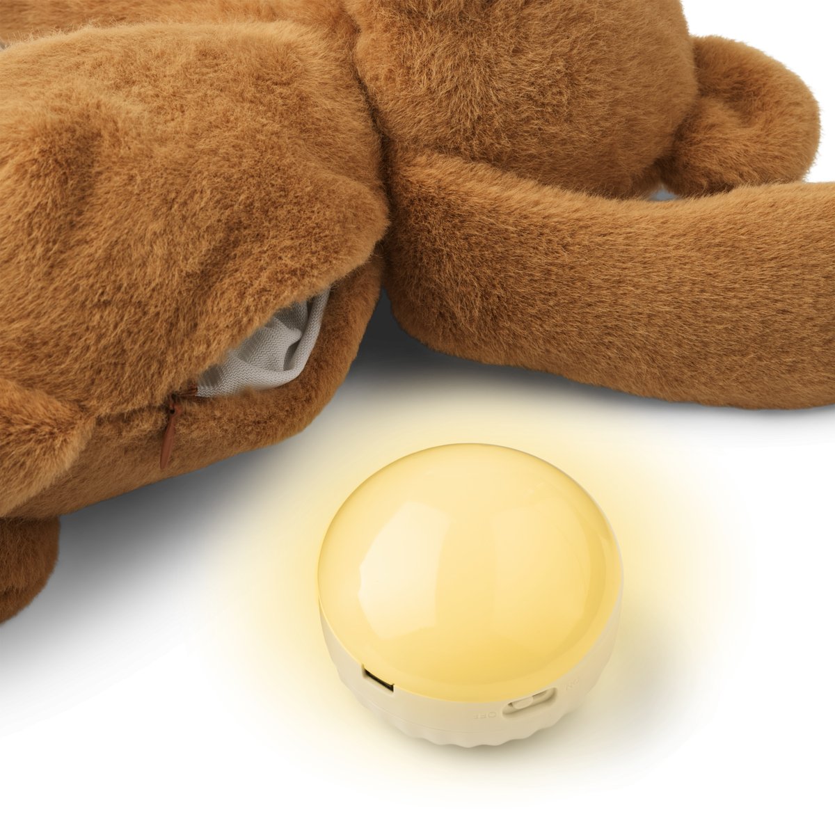 Liewood | Hattie Knuffelbeer Met Nachtlamp en Geluid | Golden Caramel -
