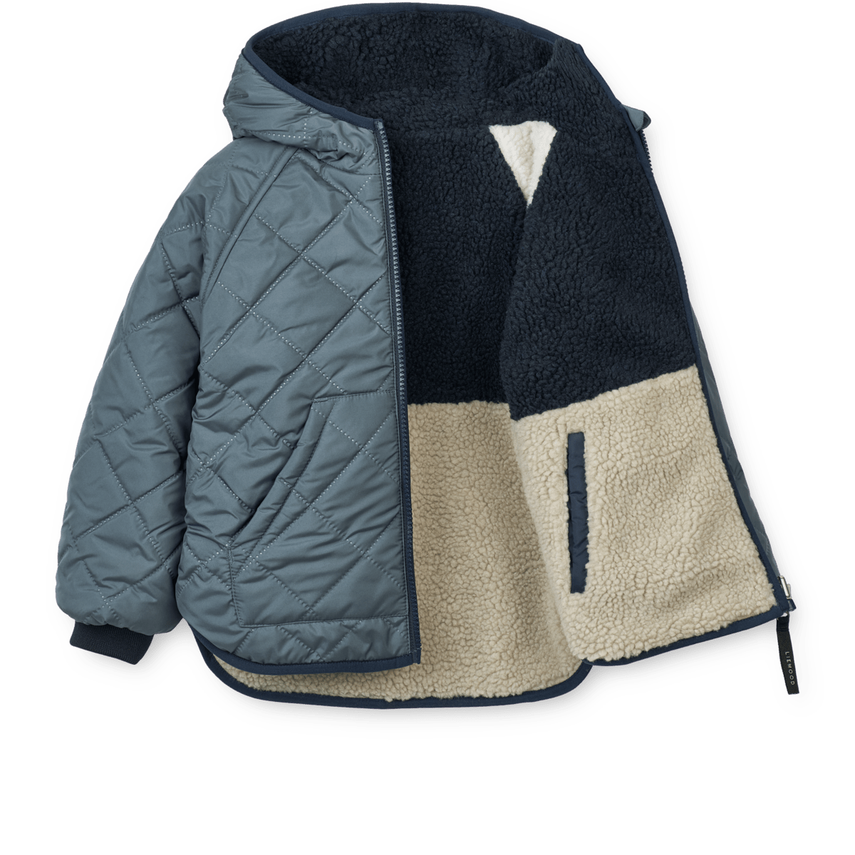Liewood | Jackson Reversible Jack | Whale Blue - 5715493034870