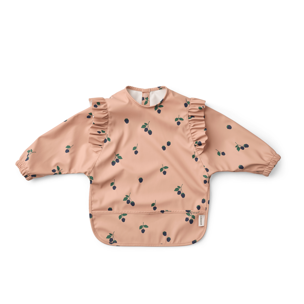 Liewood | Merle Ruffle Slabber Mouwen | Berry - 5715493492496