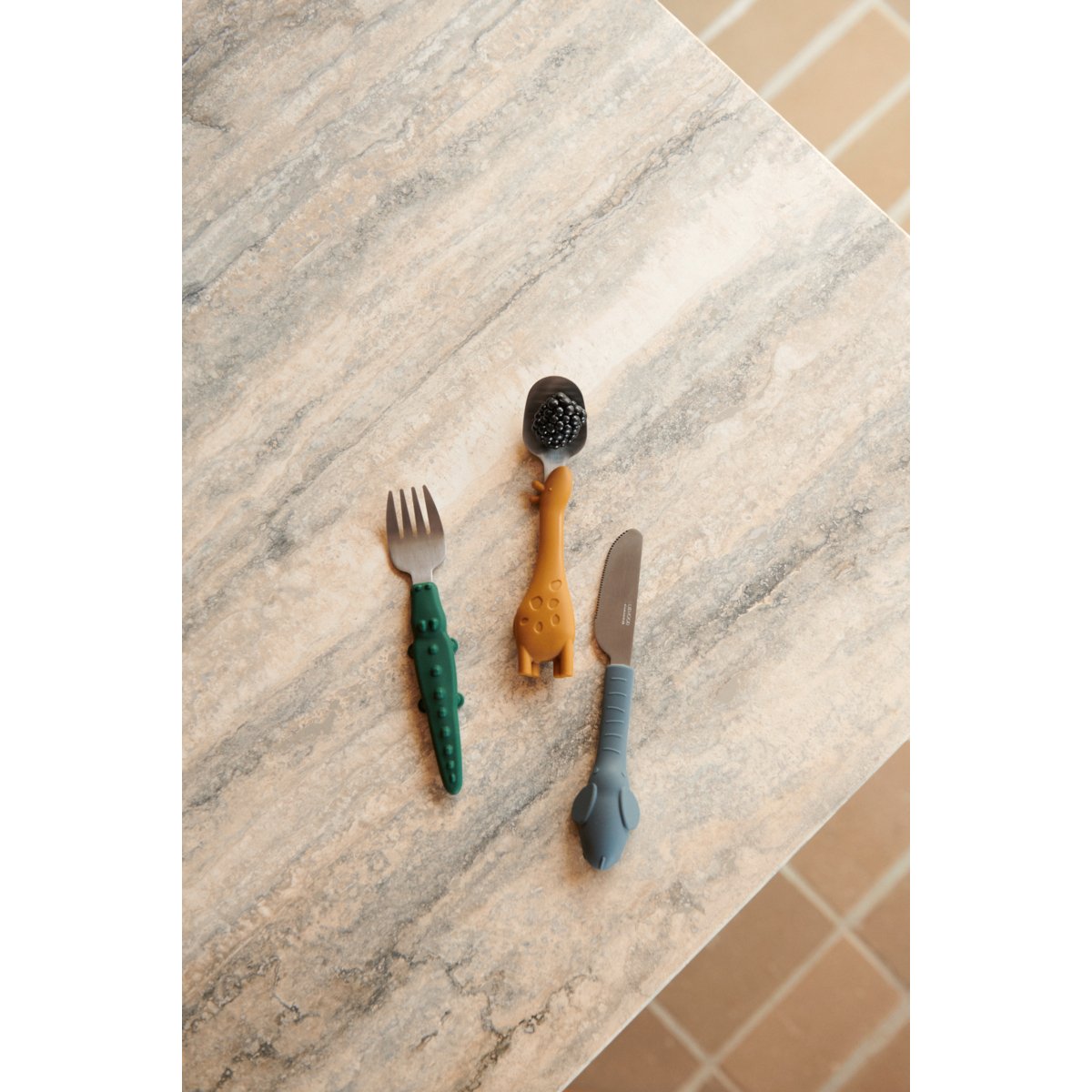 Liewood | Tove Kinderbestek Set | Golden Caramel Mix -