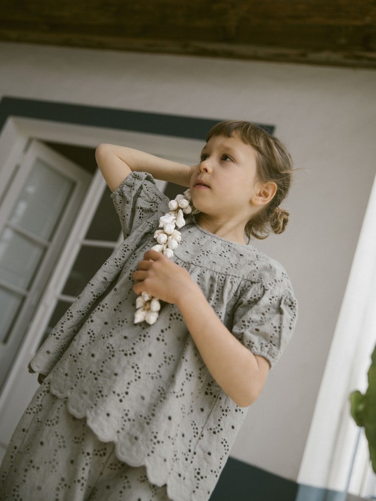 Lil' Atelier | Dally Loose Shirt | Forest Fog -